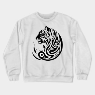 Tribal Tiger Crewneck Sweatshirt